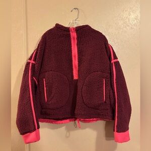 NWT SO® Toggle High Pile Quarter-Zip Pullover sz XL